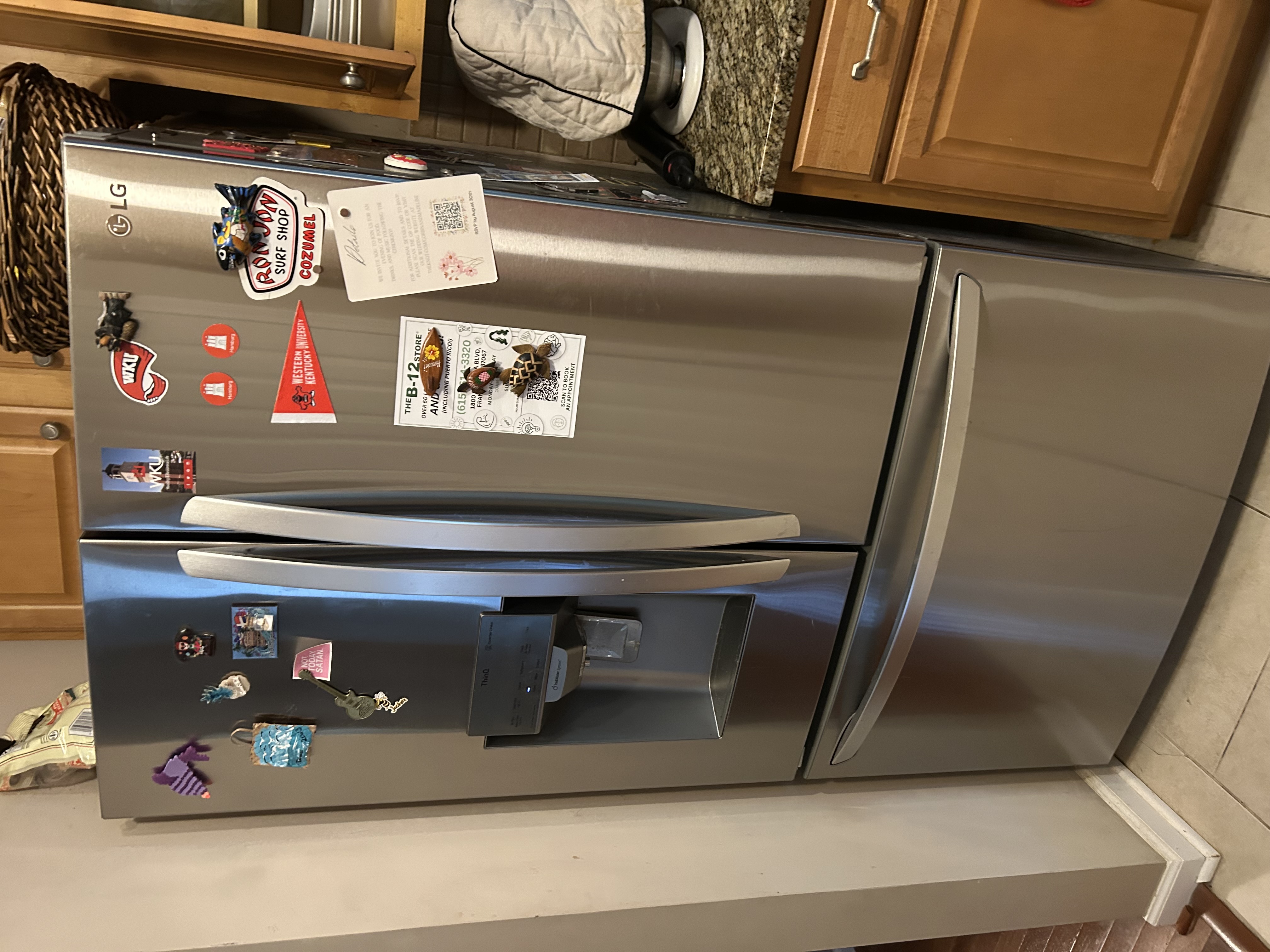 LG Refrigerator LFXS26973S/10 - Like-New Condition